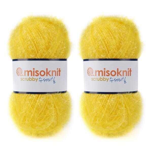 Misoknit Pastel Scrubby Yarn for dishcloths Croche...