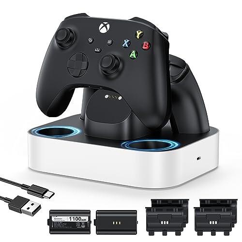 NEWDERY Xbox用 コントローラー 充電器 Xbox Series X/S用 バッテリー X...
