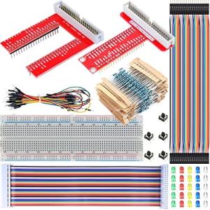 DAOKAI GPIO拡張ボードブレイクアウトボードキットRaspberry Pi用3 4 3B+ 3B 2B B+ A+ Zero w、GPIO T/U型アダプ｜supiyura