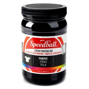 Speedball Fabric Screen Printing Ink, Black (4600) by Speedball｜supiyura