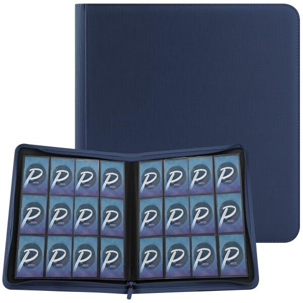 PAKESIスターカードカードファイル12ポケット480枚収納 PU カードシート と他のカードを集...