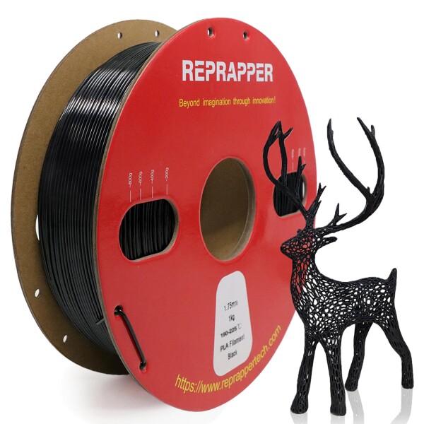 RepRapper PLA フィラメント 3Dプリンターフィラメント 1.75mm径、寸法精度+/-...