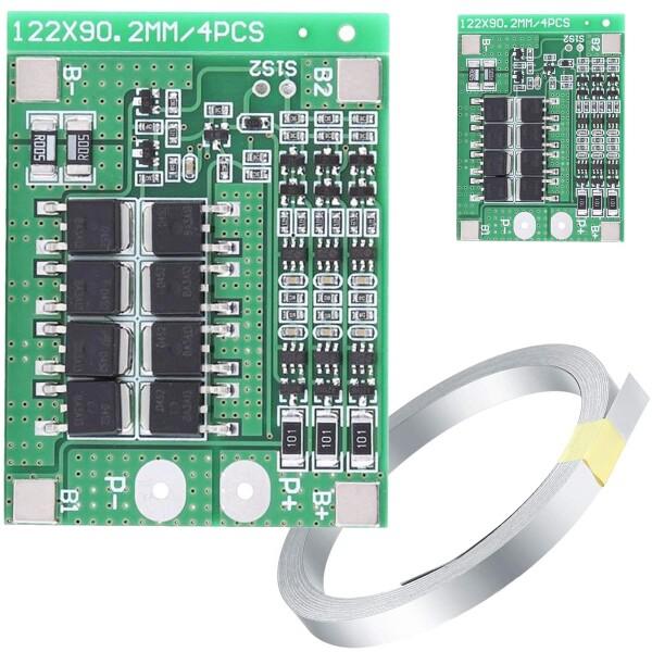DAOKAI 2Pcs 25A 3S PCB の保護板李イオン リチウム電池の充電器の保護板 PCB...