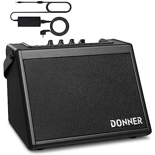 Donner アンプ 電子ドラム キーボード用 20W 外部 スピーカー 小型 ミニ ワイヤレス ブ...