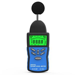 騒音計 ノイズメーター 小型デジタル騒音測定器 高精度 騒音レベル測定 音量測定器 30-130dBA LCDデ｜supiyura