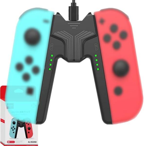 Joy-Con充電グリップ joy-con 充電スタンド Joy-Con ハンドルグリップ Swit...