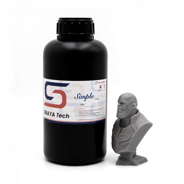 Siraya Tech Simple 3D 水洗いレジン プリント樹脂 低臭気 洗浄と印刷が簡単 水...