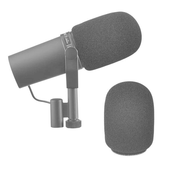 kwmobile ウインドスクリーン 対応: Shure SM7B / SM27 / PGA27 マ...