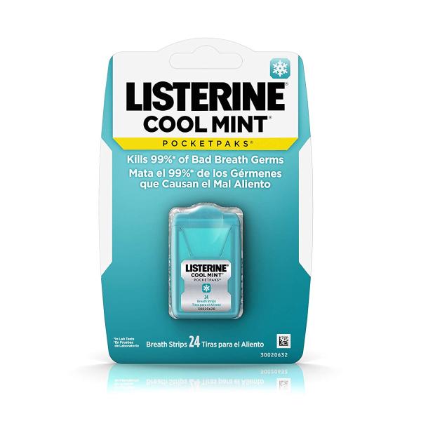 ポケットパックブレスストリップクールミント24ストリップPocket Paks Breath Str...