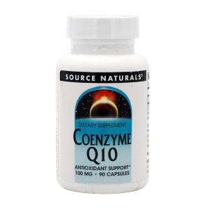 コエンザイムQ10 100mg 90粒 カプセル ソースナチュラルズ 美容 【Source Naturals】Coenzyme Q10 100 mg, 90 Capsules｜supla