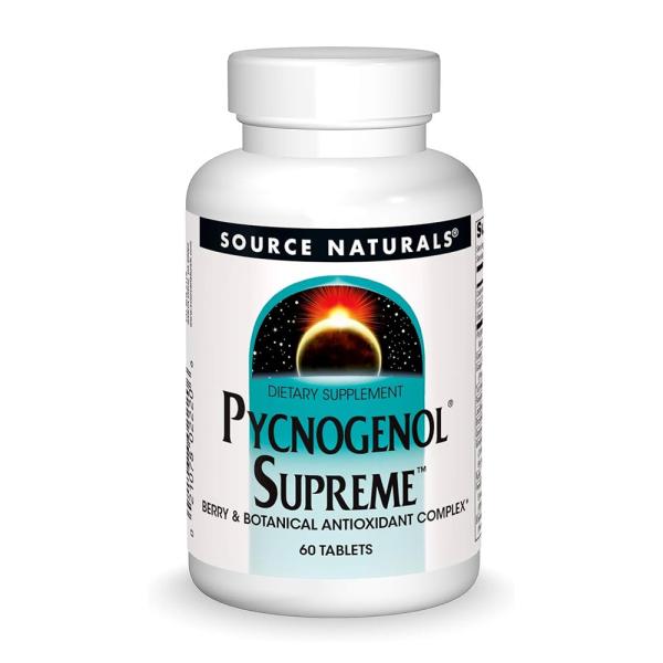 Source Naturals, ピクノジェノールシュプリーム、60錠