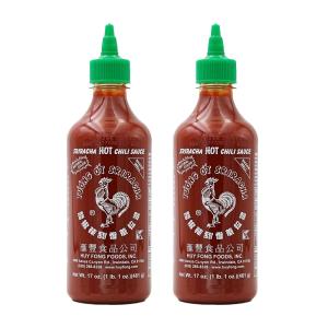 シラチャ ホット チリソース フイフォンフード  482g  2個セットSriracha Hot Chili Sauce 17 oz 2set