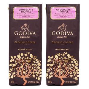 ゴディバ チョコレートトリュフ コーヒー挽豆 284g 2個セットCoffee Chocolate Truffle 10 oz 2set