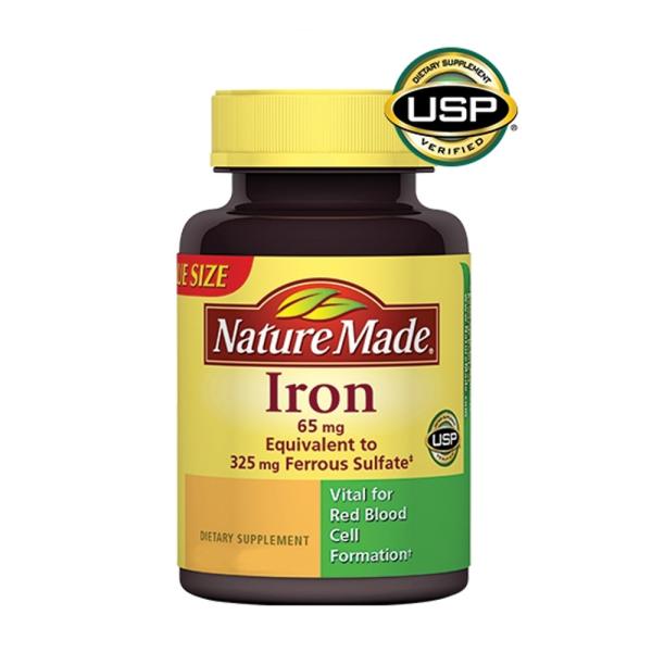 Nature Madeアイアン65mg、365錠