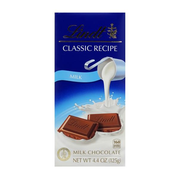 Lindt &amp; Sprungli, クラシックレシピミルクチョコレート、125 g