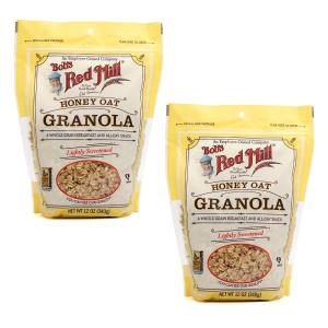 ボブズレッドミル ハニーオーツ グラノーラ 340g 2個セットHoney Oat Granola 12 oz 2set