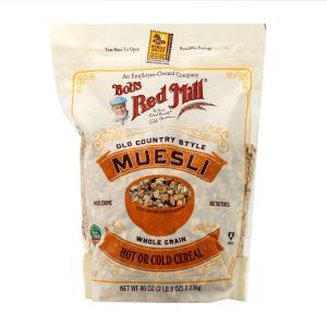 ボブスレッドミル オールドカントリースタイルミューズリー 1.13kg Bob's Red Mill Old Country Style Muesli, Resealable 40 oz