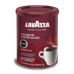 プレミアムハウスブレンド ローストグラウンドコーヒー ミディアムロースト 283.5g Lavazza Premium House Blend, Roasted Ground Coffee, Medium Roast 10oz