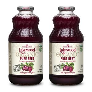 レイクウッド オーガニック ピュア ビート ジュース 946ml 2個セット【Lakewood】Organic Pure Beet Juice 32 fl oz 2set｜supla