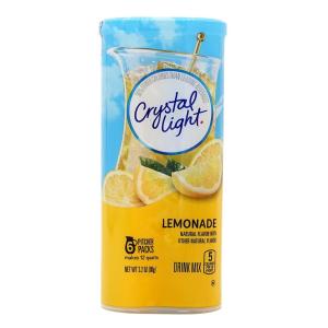 クリスタルライト ドリンクミックス レモネード 6パケット 【Crystal Light】Drink Mix Lemonade 6PACKETS｜supla