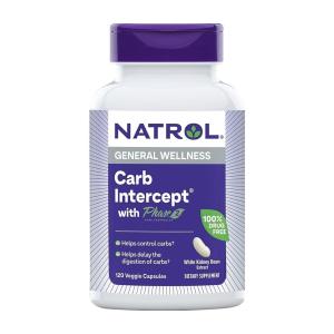 カーブインターセプト withフェイズ2 ナトロール  120ベジカプセル【Natrol】Carb Intercept with Phase2｜SUPLA ヤフー店