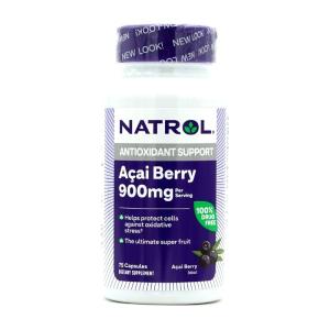ナトロール アサイー1,000mg 75ベジカプセル Acai Berry 75 Veggie Capsules