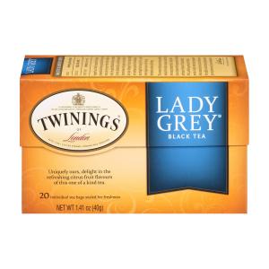 レディーグレーティー、紅茶20ティーバッグ  Lady Grey Tea 20 Tea Bags　Twinings｜supla