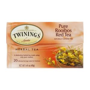 ハーブティー、ピュアルイボスレッドティー、デカフェイン20ティーバッグ　トワイニング　Twinings　Herbal Tea, Pure Rooibos Red Tea｜supla