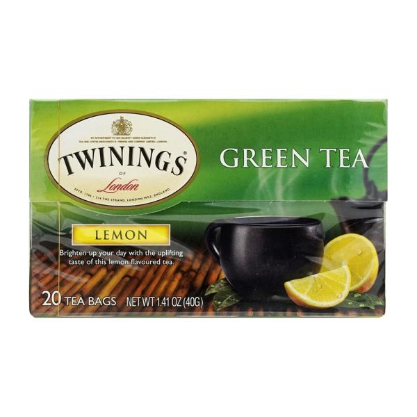 グリーンティー、レモン20ティーバッグ　トワイニング　Twinings　Green Tea, Lem...
