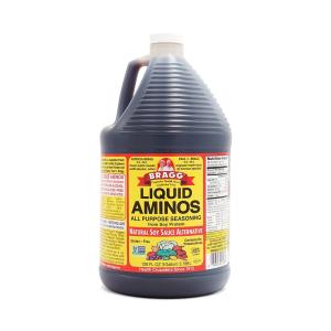 ブラグ リキッドアミノース ナチュラル醤油 3.8 L Bragg Liquid Aminos, Natural Soy Sauce Alternative 128 fl oz