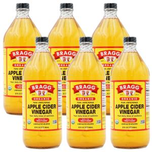 アップルサイダービネガー ブラグ オーガニック 946ml 6本セット  Bragg ORGANIC APPLE CIDER VINEGAR 946ml 6set｜supla