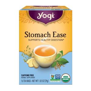 ヨギティー ストマックイーズ カフェインフリー 16個 ティーバック Yogi Tea Stomach Ease Tea Caffeine Free 16 Tea Bags｜supla