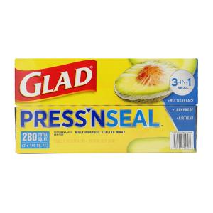 グラッド プレスシール 多用途シーリングラップ 幅30cm×長さ43.4m 2個セット Glad Pressn Seal 3-in-1 Seal Multipurpose Sealing Wrap 140 sq ft X 2｜supla