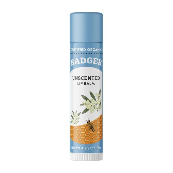 バジャー オーガニックリップバーム 無香料 4.2g Badger Organic Lip Balm...