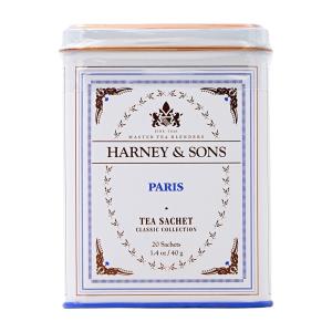 ハーニー&amp;サンズ パリスティークラシックコレクション、20ティーバッグHarney &amp;amp;amp;amp;amp;amp;amp; Sons　Paris Tea Classic Collection