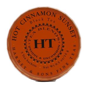 ハーニー&サンズ ホットシナモン サンセット ブラックティー  5個 ティーバック Harney & Sons Hot Cinnamon Sunset Black Tea｜supla