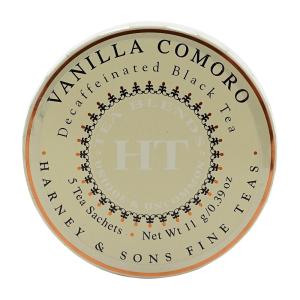 ハーニー&サンズ デカフェ バニラコモロ 5個 ティーバック Harney & Sons decaffeinated Vanilla Comoro Decaffeinated Black Tea｜supla