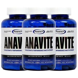 ガスパリニュートリション アナバイト 180錠 3個セット GASPARI NUTRITION ANAVITE 180 Tablets 3set
