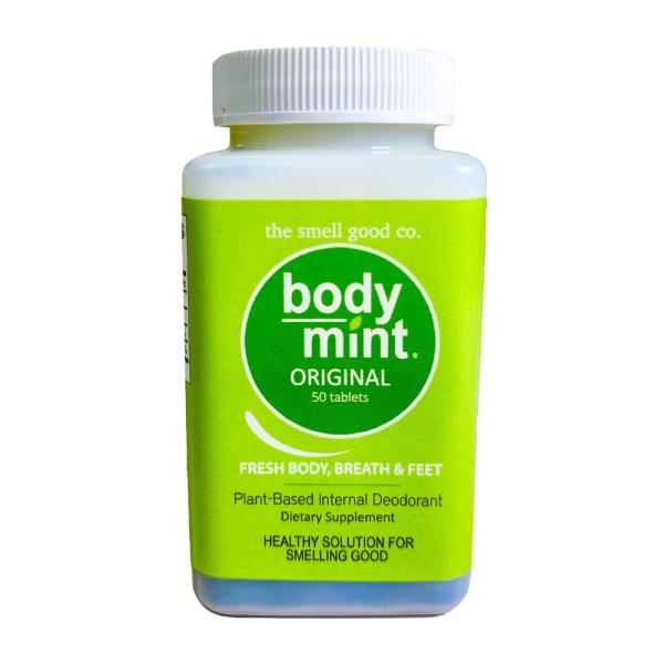 ボディミント オリジナル植物性 インターナルデオドラント、50錠【BodyMint】Body Min...