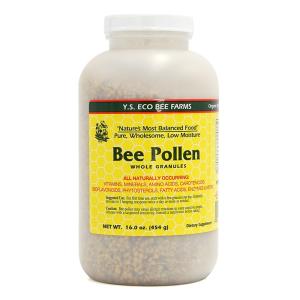 ワイエスエコビーファーム ビーポーレン 454 g Y.S. Eco Bee Farms Bee Pollen, Whole Granules 16 oz｜supla