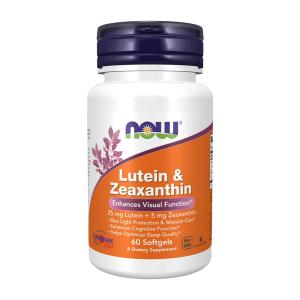 ルテイン＆ゼアキサンチン(ルテマックス2020) 60ソフトジェルナウフーズ 【NOW FOODS】LUTEIN&ZEAXANTHIN (LUTEMAX 2020)｜supla