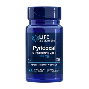 Life Extension　ピリドキサール5-リン酸キャップ100 mg、60ベジカプセル　｜supla