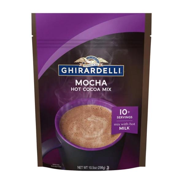 Ghirardelliモカホットココアミックス、298g　Mocha Hot Cocoa Mix, ...