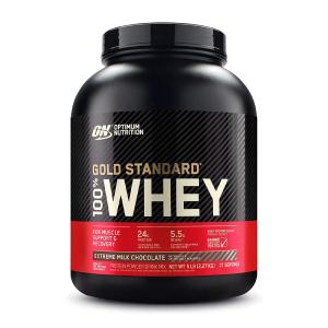 ホエイプロテイン Optimum Nutrition  エクストリームミルクチョコレート 2270g Gold Standard 100% Whey Protein Powder Extreme Milk Chocolate 5lb