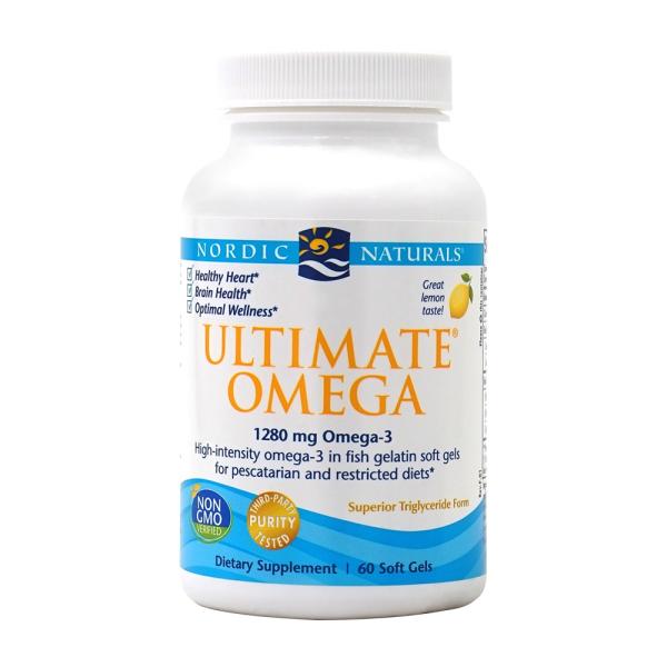 ノルディックナチュラルズ アルティメットオメガ 1280 mg レモン風味 60ソフトジェル【Nor...