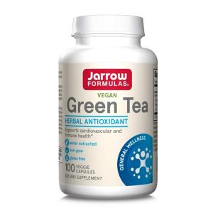 ジャローフォーミュラ 緑茶エキス 500mg 100カプセル【Jarrow Formulas】Green Tea 100 caps｜supla