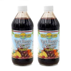 タルトチェリー ターメリック＆ジンジャー トニック 473ml 2個セット Tart Cherry Turmeric & Ginger Tonic 16 fl oz 2set
