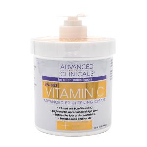 ビタミンC アドバンスドブライトニングクリーム454g アドバンスドクリニカルズ Advanced Clinicals Vitamin C, Advanced Brightening Cream 16 oz