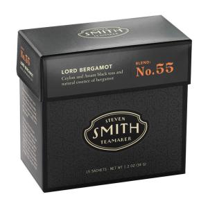 ロールドベルガモット、アールグレイブラックティー15ティーバッグSteven Smith Teamaker　Tea Blend No.55 Lord Bergamot, Earl