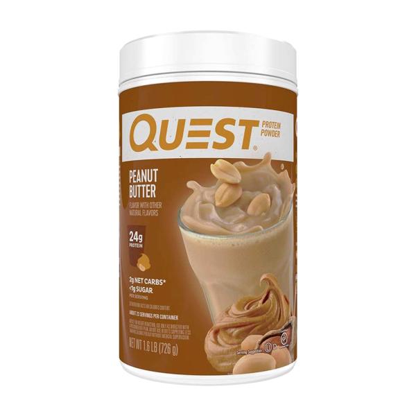 Quest Nutritionプロテインパウダーピナッツバター23サービング、726 g